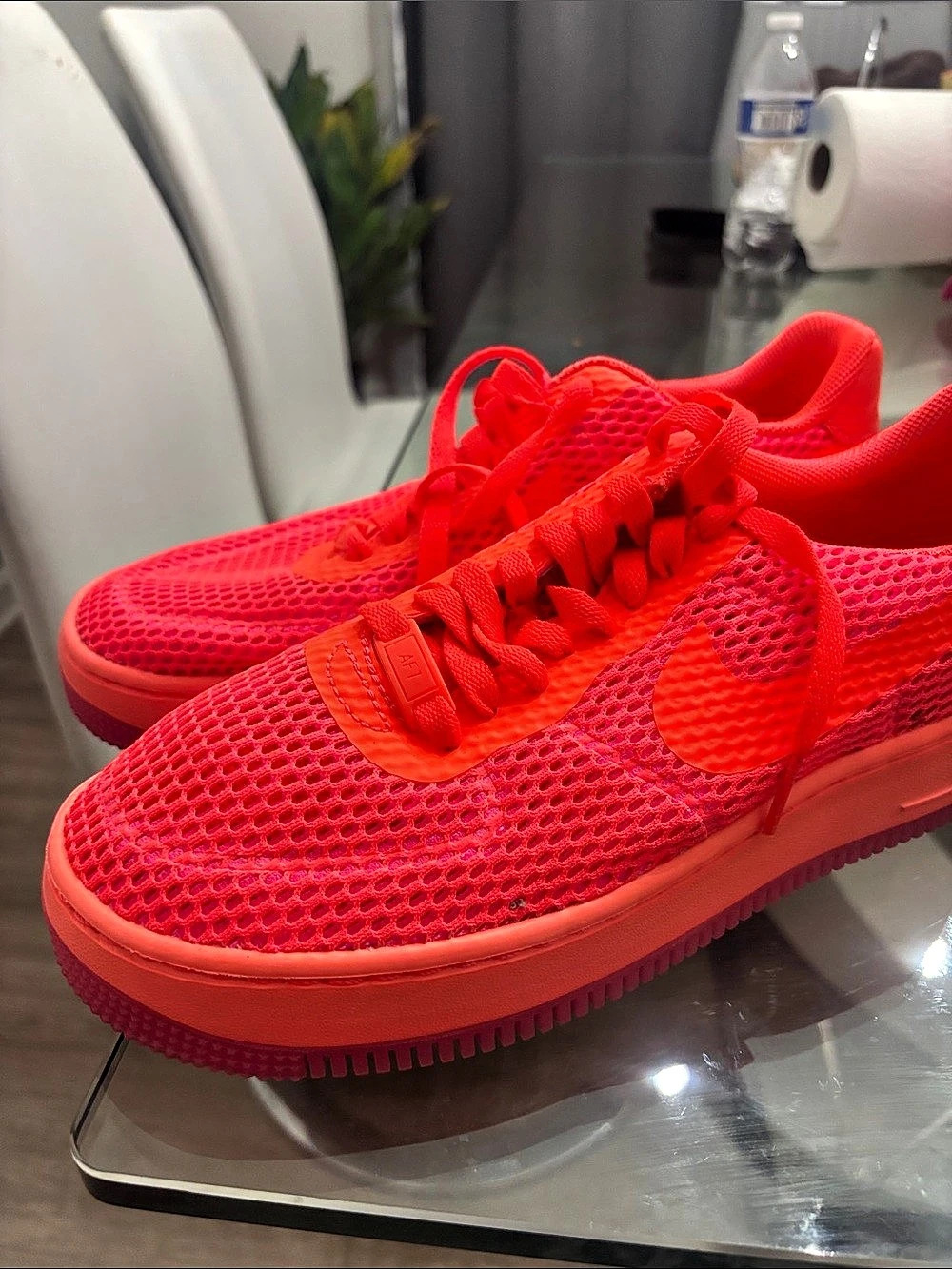 Nike Air Force orange Sneakers